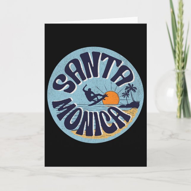 Santa Monica _8  Card (Front)