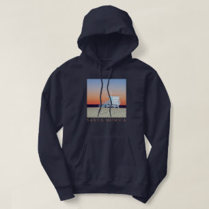 Santa Monica Beach Los Angeles, California Hoodie