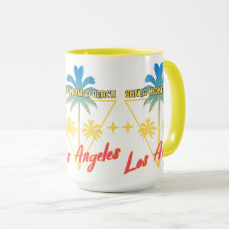 Santa Monica Beach Los Angles  Mug