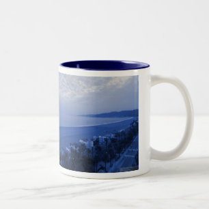SANTA MONICA BLUE MUG