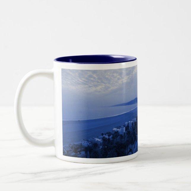 SANTA MONICA BLUE MUG (Left)
