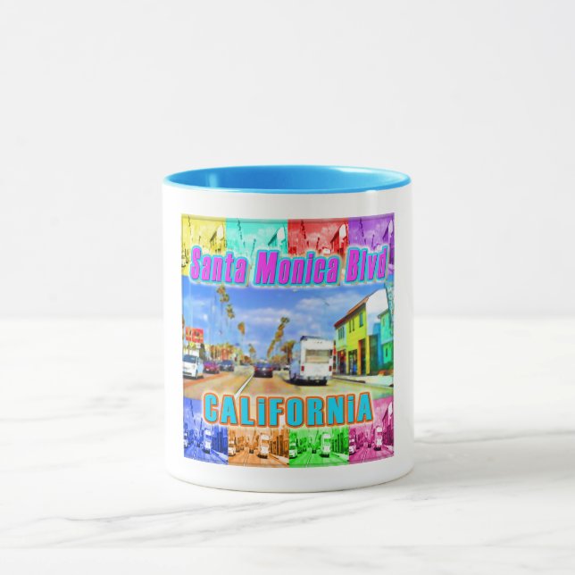 "Santa Monica Blvd 3" Cup (Center)