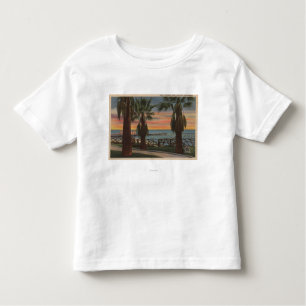 Santa Monica, CA - Yacht Harbour and Sunset View Toddler T-Shirt