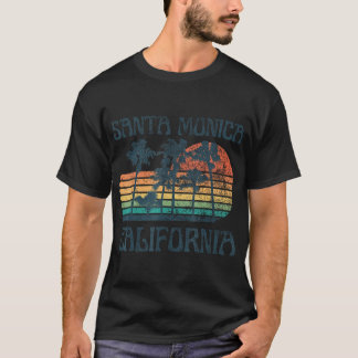 Santa Monica California Beach Summer Vacation T-Shirt