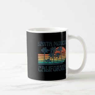 Santa Monica California Beach Summer Vacation Vint Coffee Mug