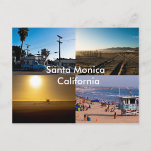Santa Monica - California Postcard