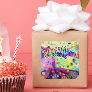 Santa Monica “Cool Energy” Sticker