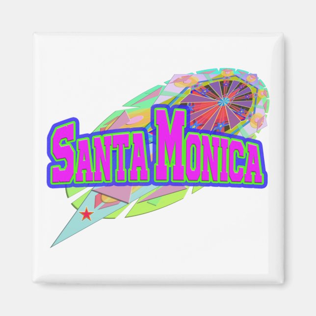 “Santa Monica” Future Magnet (Front)