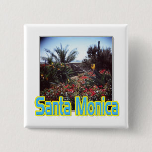 "Santa Monica Garden" Button