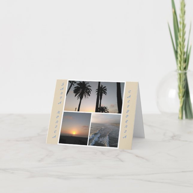 Santa Monica Notecard (Front)