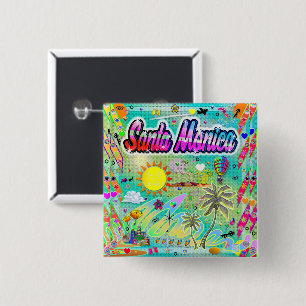 Santa Monica “Nu Era” Button