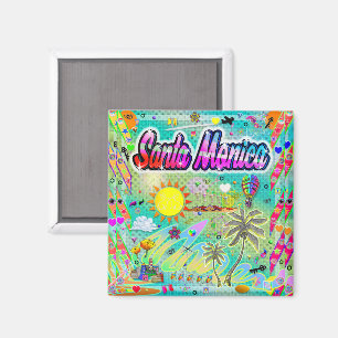 Santa Monica “Nu Era” Magnet