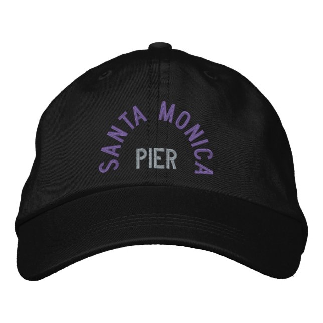SANTA MONICA PIER Adjustable Cap (Front)