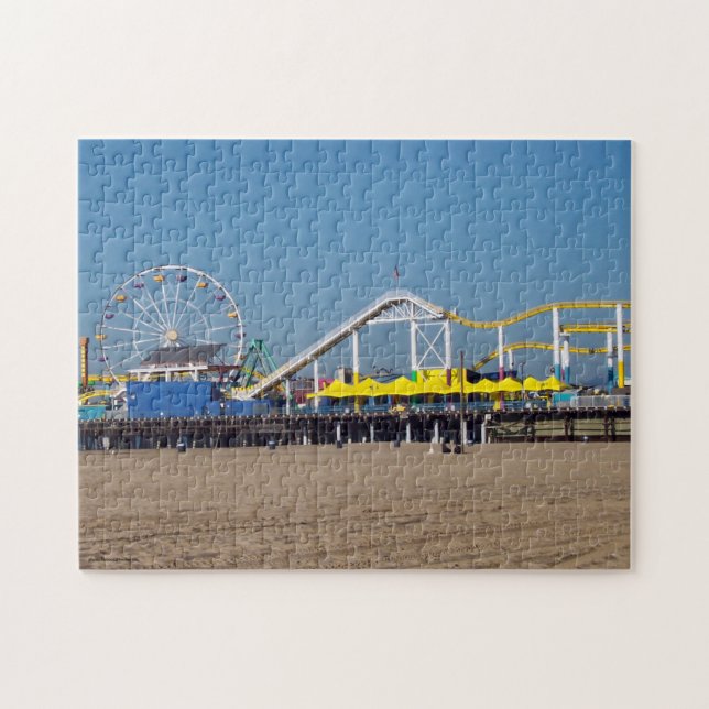 Santa Monica Pier Ferris Wheel Jigsaw Puzzle (Horizontal)