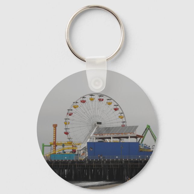 Santa Monica Pier Keychain (Front)