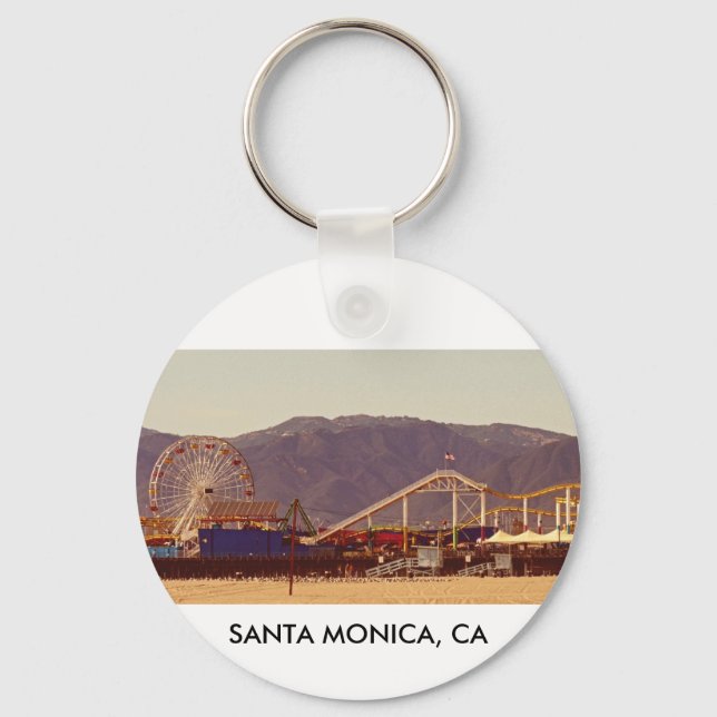Santa Monica Pier - Keychain 01 (Front)