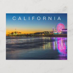Santa Monica Pier   Los Angeles, California Postcard