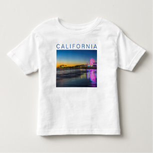 Santa Monica Pier   Los Angeles, California Toddler T-Shirt