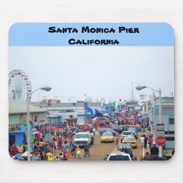 SANTA MONICA PIER mouse pad (Front)