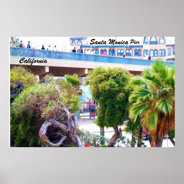 SANTA MONICA PIER  MOUSE  POSTER (Front)