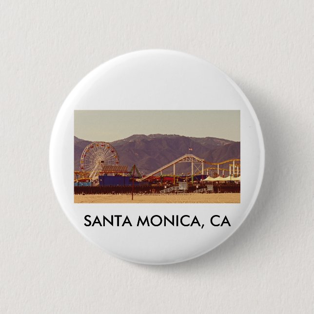 Santa Monica Pier - Pin (Front)