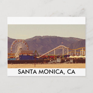 Santa Monica Pier - Post Card
