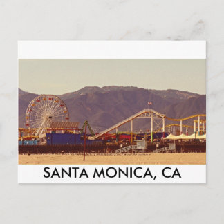 Santa Monica Pier - Post Card