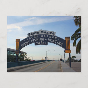 Santa Monica Pier Postcard