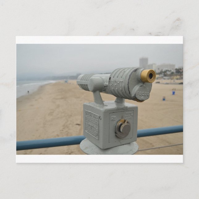 Santa Monica Pier Postcard (Front)