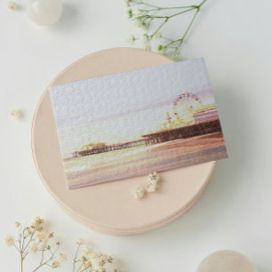 Santa Monica Pier Sunrise Jigsaw Puzzle