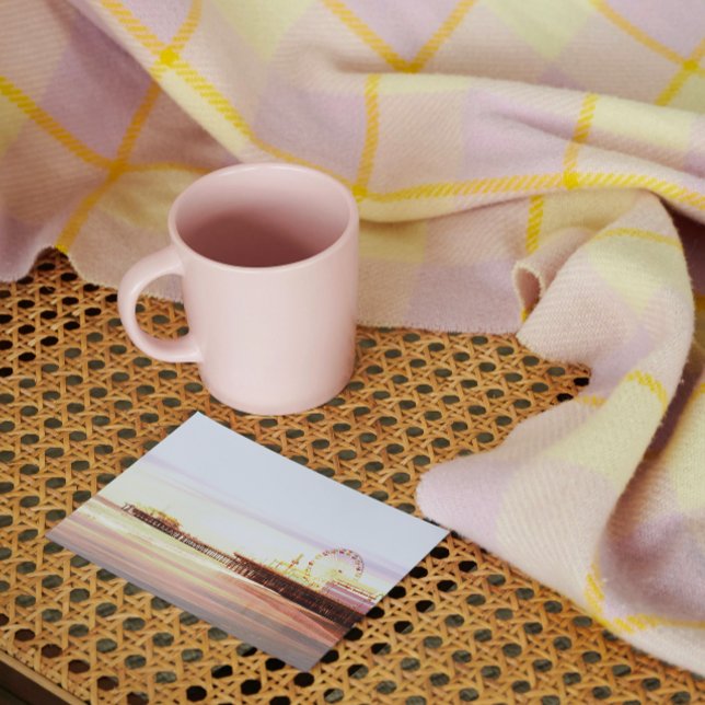 Santa Monica Pier Sunrise Postcard (Creator Uploaded)