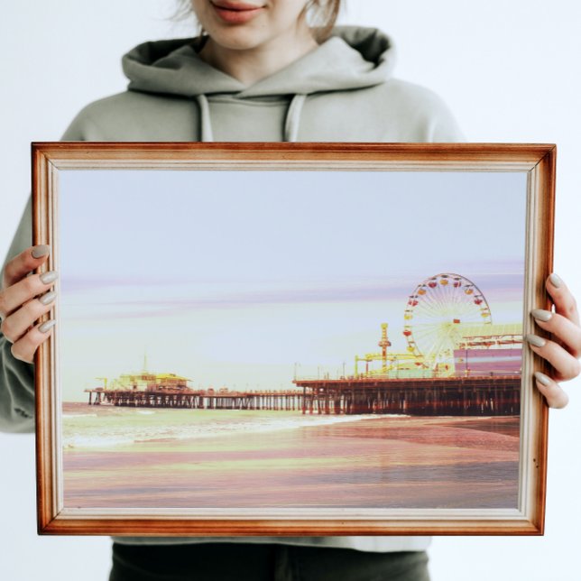 Santa Monica Pier Sunrise Poster (Creator Uploaded)