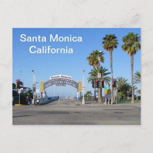 Santa Monica Postcard! Postcard