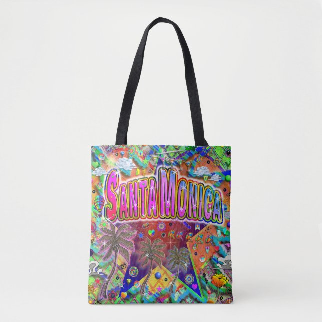 Santa Monica Risk Factor Tote Bag (Front)
