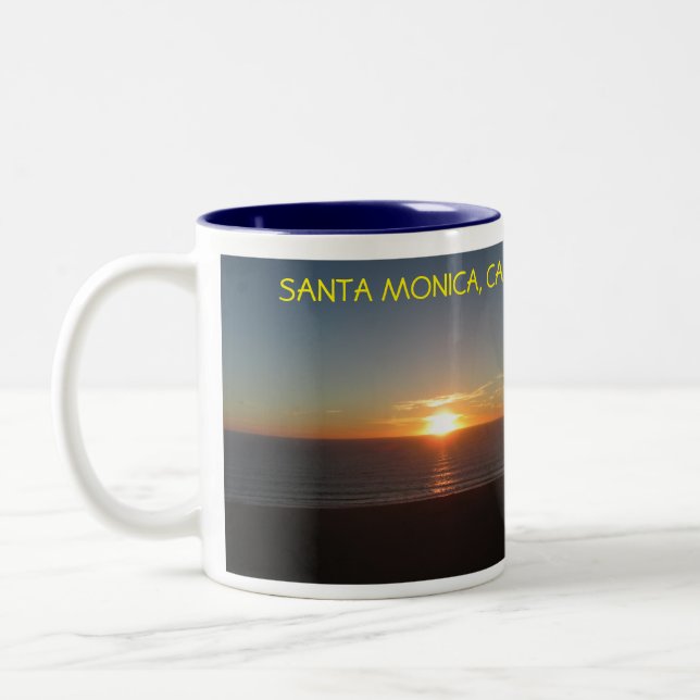 SANTA MONICA SUNSET MUG (Left)