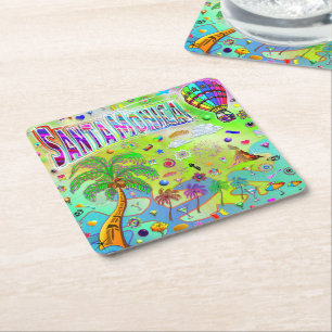 Santa Monica Timeless Melody Coaster