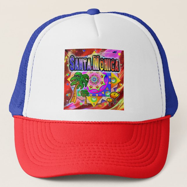 Santa Monica Tropical Friends Hat (Front)