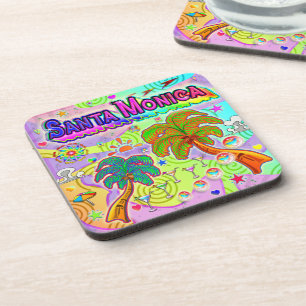 Santa Monica Vacation Target Coaster
