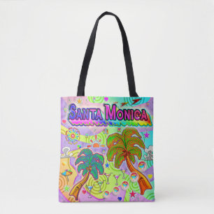Santa Monica Vacation Target Tote Bag