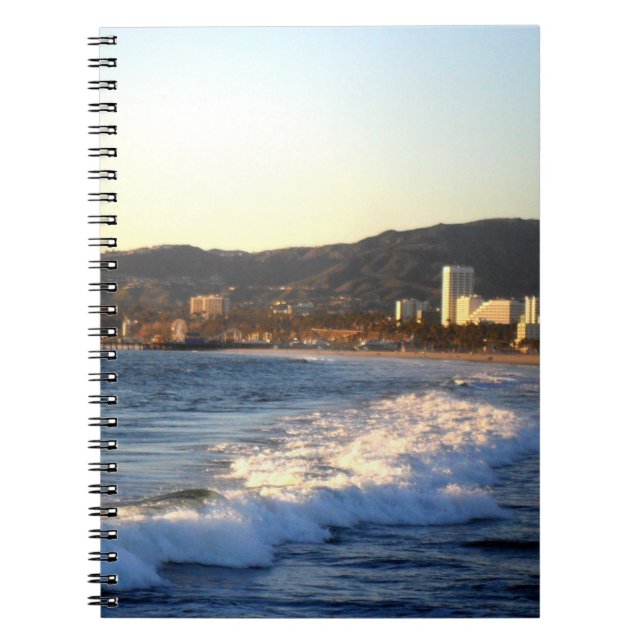 Santa Monica Waves Notebook (Front)