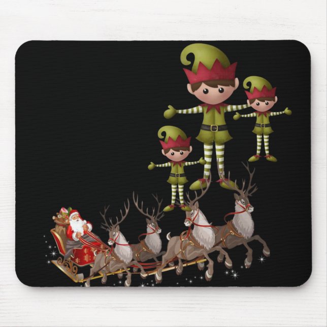 Santa Mouse Pad (Front)