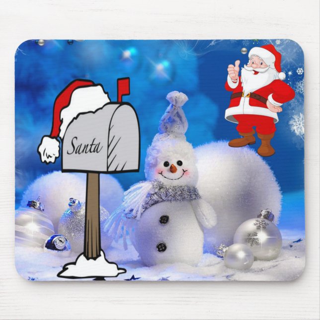 Santa Mouse Pad (Front)