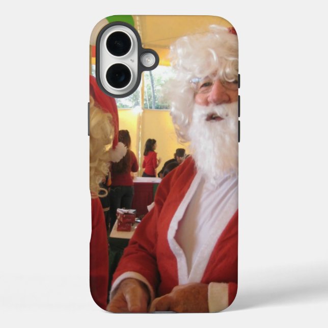 Santa & Mrs. Claus Christmas Celebration – Festive Case-Mate iPhone Case (Back)
