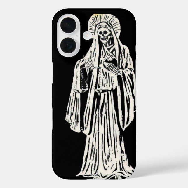 Santa Muerte Case-Mate iPhone Case (Back)