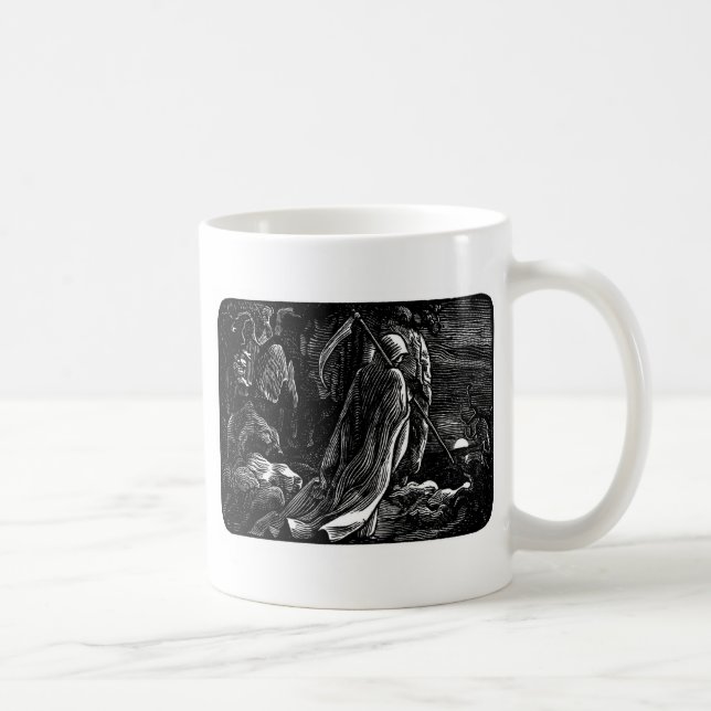 Santa Muerte (Mexican Grim Reaper) Coffee Mug (Right)