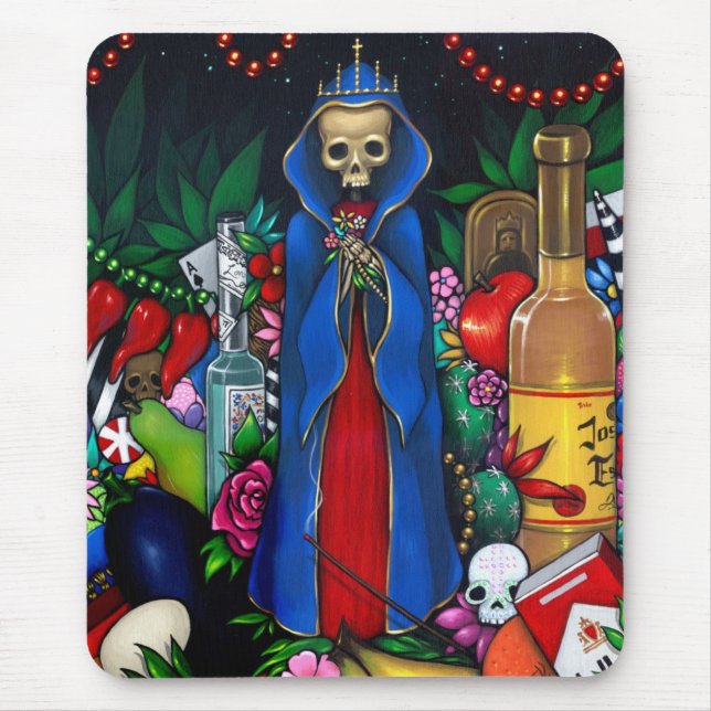 Santa Muerte Mousepad (Front)