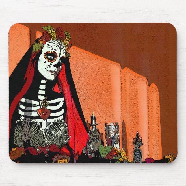 Santa Muerte Mousepad (Front)