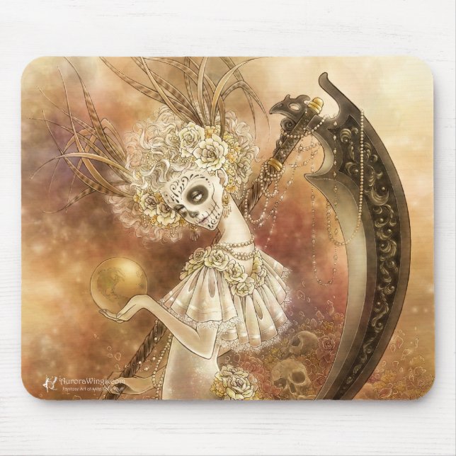 Santa Muerte Mousepad (Front)