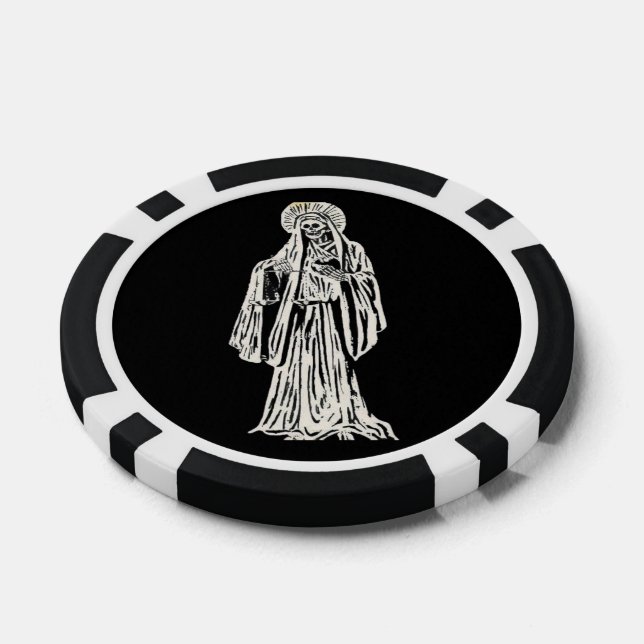 Santa Muerte Poker Chips (Single)
