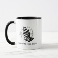 Santa Muerte Protection Initials